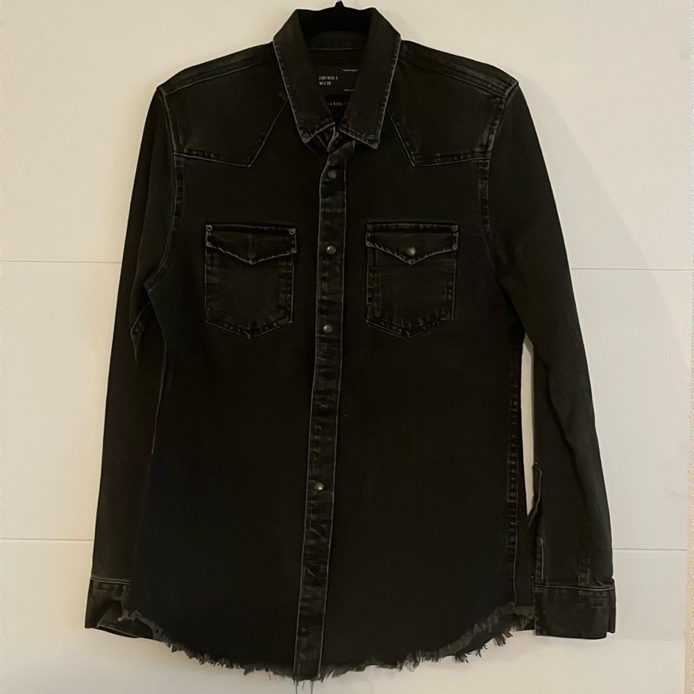 Zara Black Demin Jacket